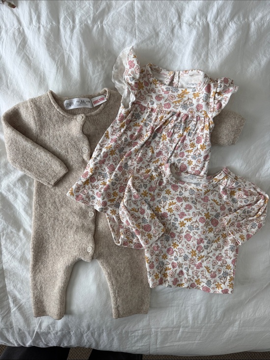 Carter's Other - Newborn baby girl bundle Carters and Zara